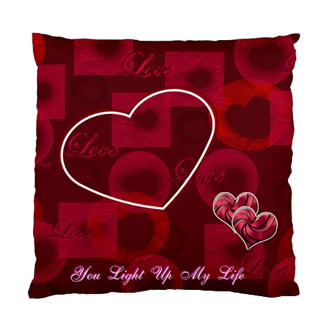 You Light Up My Life Custom Cushion Case  By Ellan Front