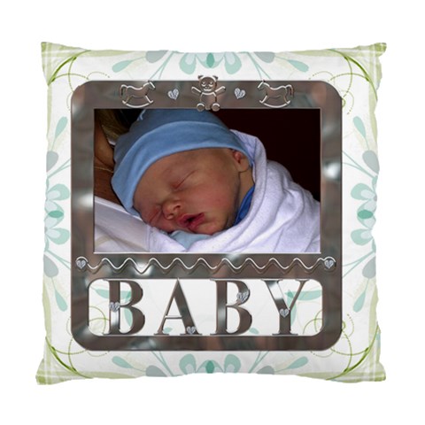 Baby Cushion Case By Lil Front