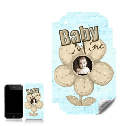 Baby Mine Iphone 3 3gs Skin By Catvinnat Front