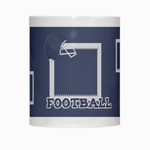 Touchdown (green And Blue) Mug By Chelsea Winsor Center