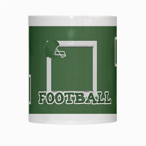 Touchdown (green And Blue) Mug 2 By Chelsea Winsor Center