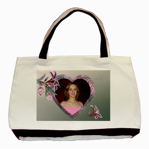 Flower Romance Tote Bag By Deborah Front