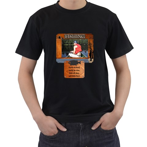Fishing Mens T Front