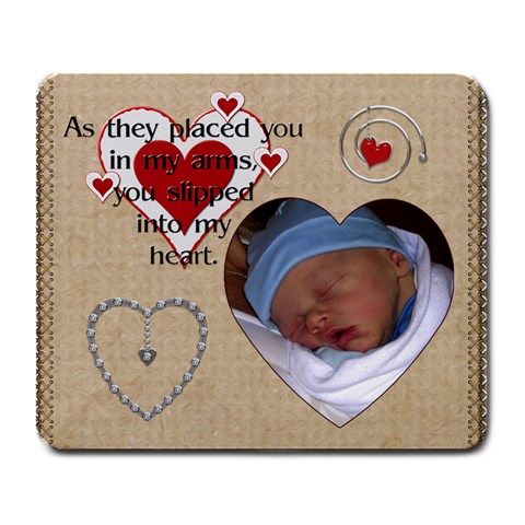 New Baby Large Mousepad By Lil Front