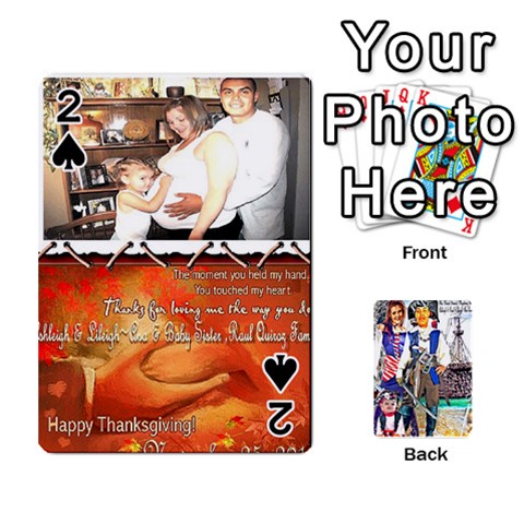 Ashleigh & Raul Quiroz Family s Cards By Pamela Sue Goforth Front - Spade2