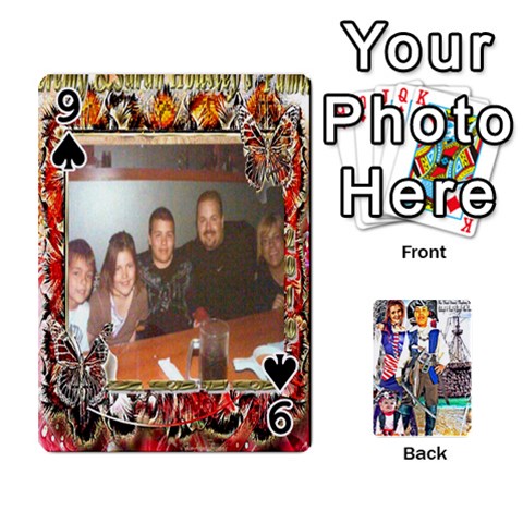 Ashleigh & Raul Quiroz Family s Cards By Pamela Sue Goforth Front - Spade9