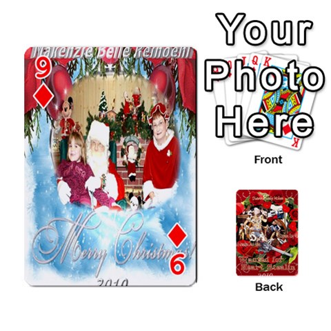 Stephen & Chase, Kiai , Hailly & Dianne Mckee Family s Cards By Pamela Sue Goforth Front - Diamond9