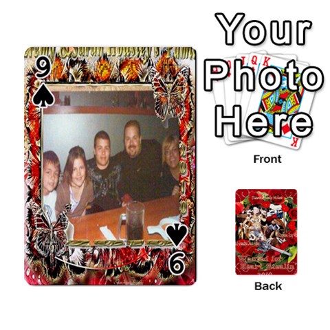 Stephen & Chase, Kiai , Hailly & Dianne Mckee Family s Cards By Pamela Sue Goforth Front - Spade9