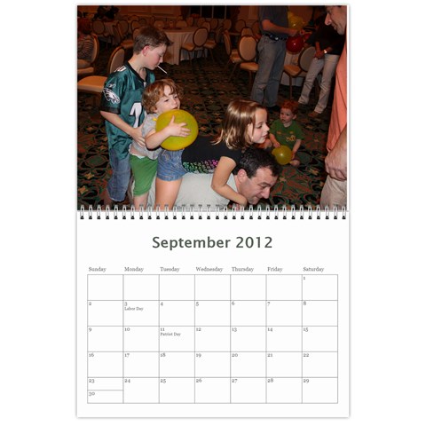 Calendar 2011 By Julie Sep 2012