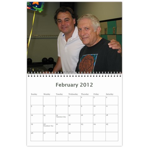 Calendar 2011 By Julie Feb 2012