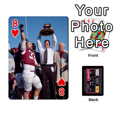 Football Cards By Spg Front - Heart8