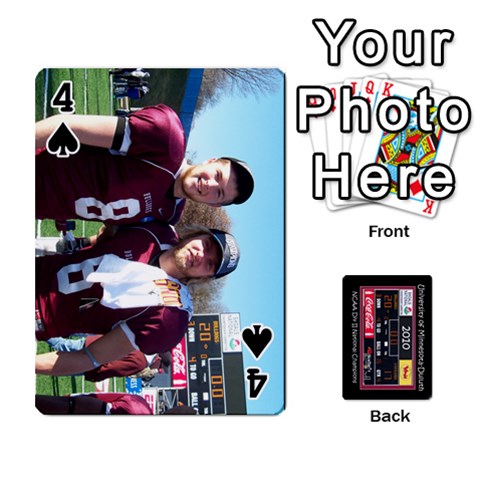 Football Cards By Spg Front - Spade4