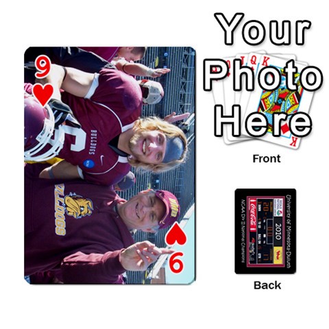 Football Cards By Spg Front - Heart9