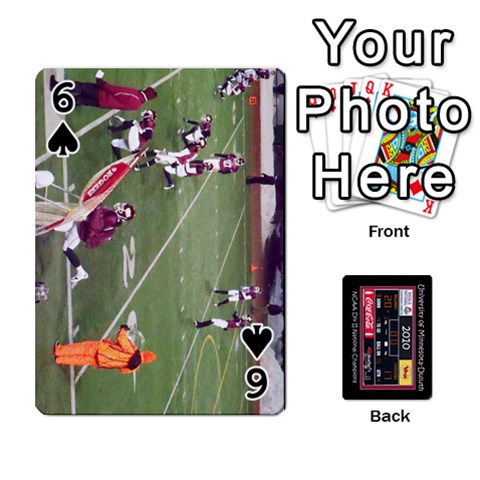 Football Cards By Spg Front - Spade6