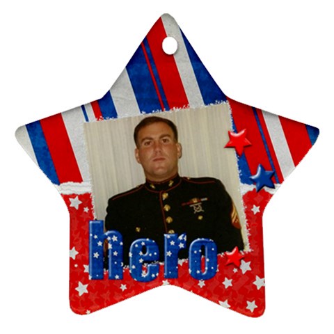 Hero/military Ornament Front
