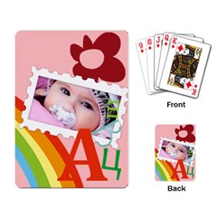 ABC ard - Playing Cards Single Design (Rectangle)