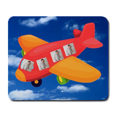 Aeroplane Mousemat By Catvinnat Front