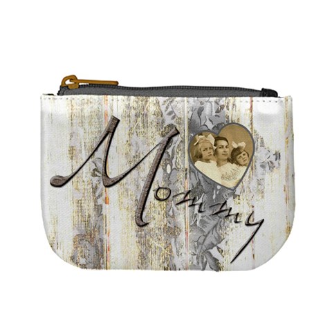 Mommy Mini Coin Purse By Catvinnat Front