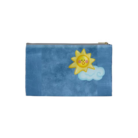 Night & Day Moon & Sun Small Cosmetic Bag By Catvinnat Back