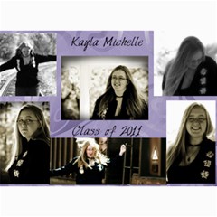 Kayla announcement 2011 - 5  x 7  Photo Cards