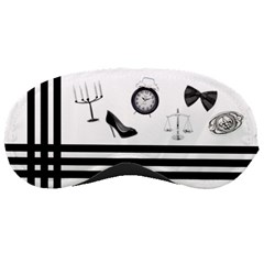 Black and white - MASK - Sleep Mask