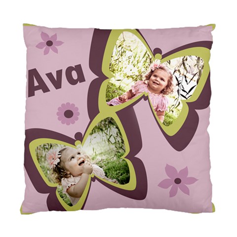 Ava s Throw Pillow For Her  big Girl  Bed By Amber Front