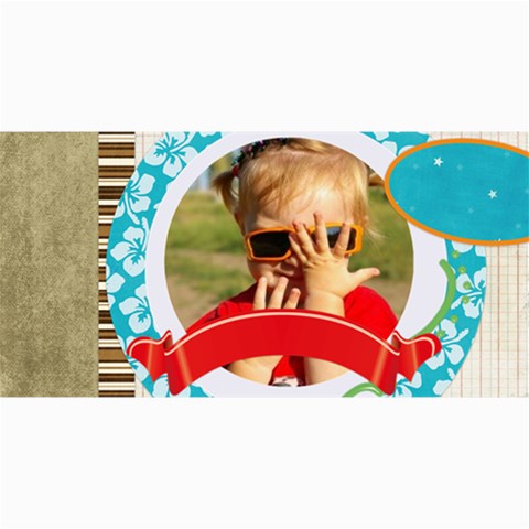 Lovely Kids By Joely 8 x4  Photo Card - 2