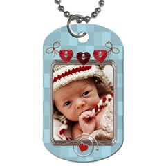 Baby Love 2-Sided Dog Tag - Dog Tag (Two Sides)