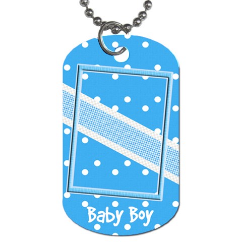 Baby Boy Dog Tag 2s By Daniela Back