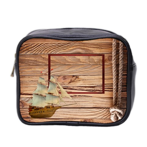 Pirates Mini Toiletries Bag By Elena Petrova Front