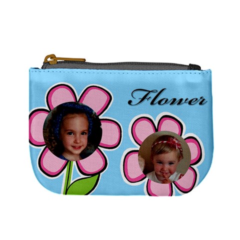 Flower Princess Coin Purse By Deborah Front