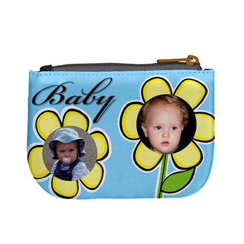 My Flowers Baby Coin Purse By Deborah Back