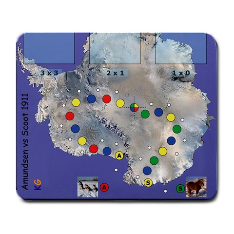 Mapa Amundsen Front
