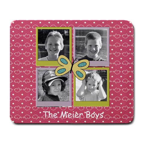 Four Picture Mousepad By Martha Meier Front