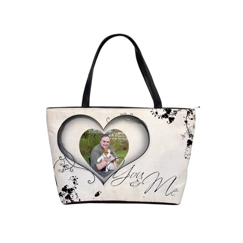 You & Me Together Forever Classic Shoulder Bag By Catvinnat Front