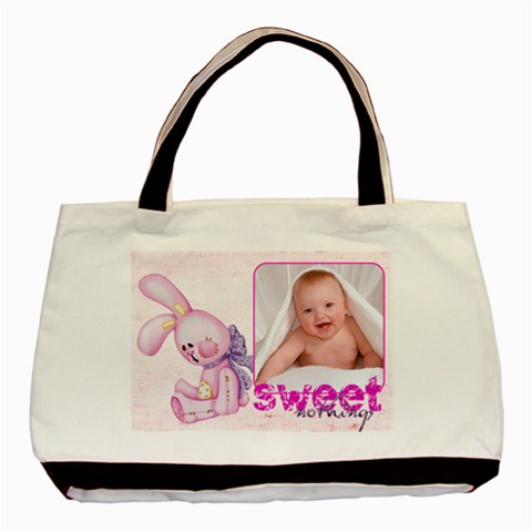 Sweet Nothings Baby Girl Double Sided Tote By Catvinnat Front