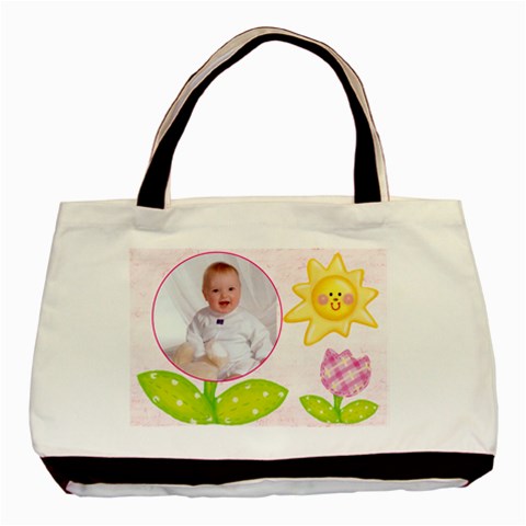 Sweet Nothings Baby Girl Double Sided Tote By Catvinnat Back