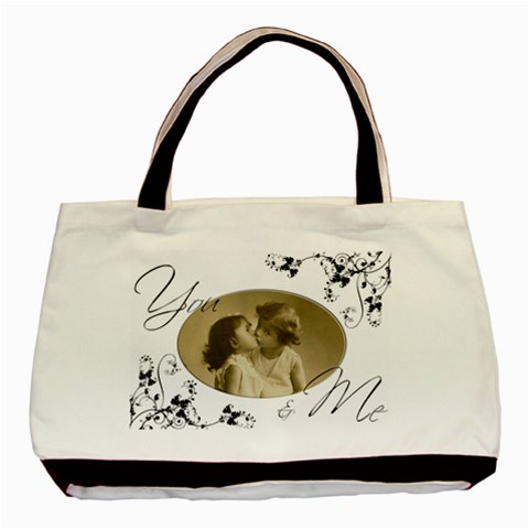 You & Me, Together Forever Double Sided Tote Bag By Catvinnat Back