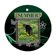 Summer Round Ornament - Ornament (Round)