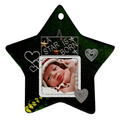 A Star Is Born Ornament By Lil Front