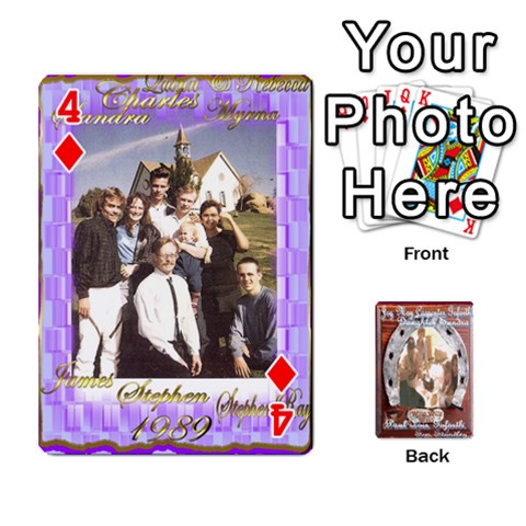 Steohen & Pamelas Cards  By Pamela Sue Goforth Front - Diamond4
