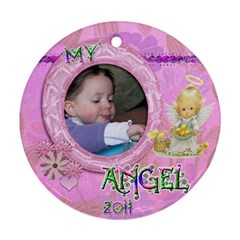 My Angel 2023 Round Pastel Ornament - Ornament (Round)