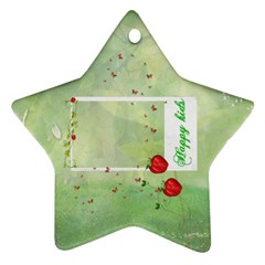 happy kids ornament - Ornament (Star)