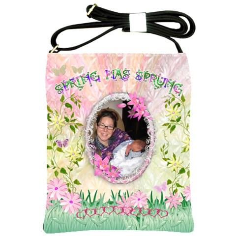 Spring Has Sprung Sling Bag By Ellan Front
