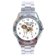 beagle watch for george - Stainless Steel Analogue Watch