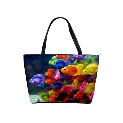 Rainbow Fish Shoulder Bag By Bags n Brellas Front