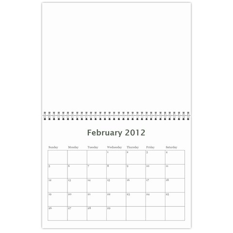 Chloes Calendar By Tiffany N Chloe Feb 2012