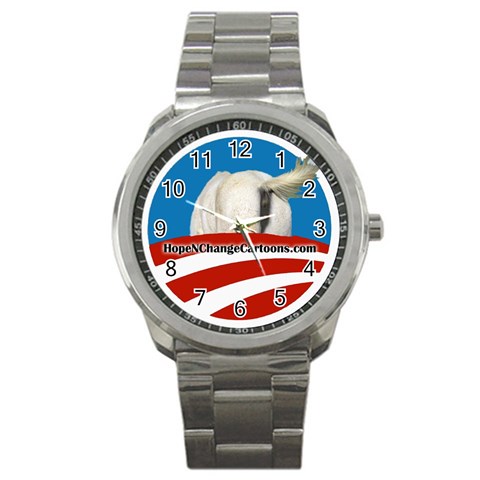 Hope N  Change Limited Edition Wristwatch  By Stilton Jarlsberg Front