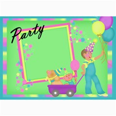 Birthday  post cards 2 - 5  x 7  Photo Cards