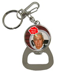 Thirsty Work Bottle Opener Key Chain